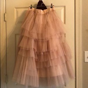 Pink Tulle Skirt